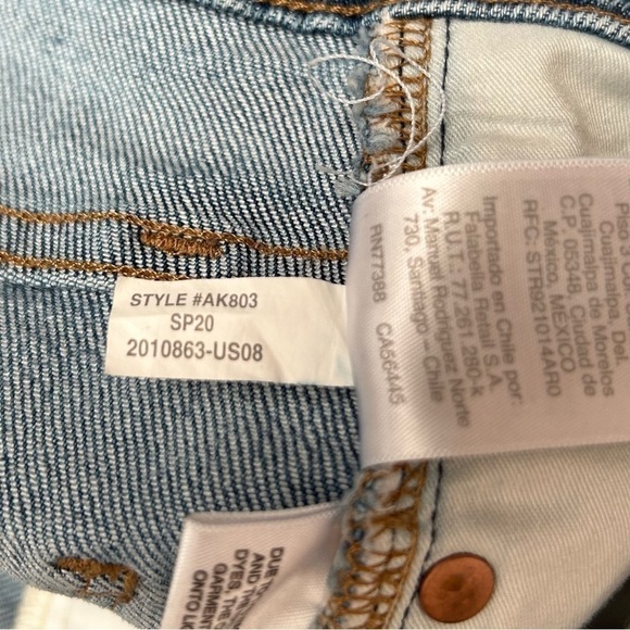 Madewell Rivet & Thread Cali Demi-Boot Jeans in Shetland Wash AK803 Size 26 - Picture 13 of 14